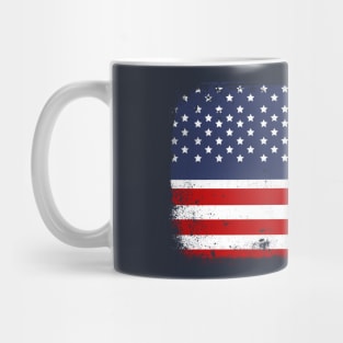 Firefighter American Flag Mug